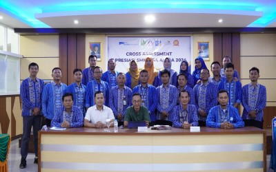 SMK Muhammadiyah 3 Karanganyar : Cross Assessment SMK BISA 2024 Berjalan Sukses